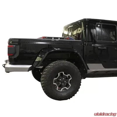 Motobilt JT Gladiator Crusher Rear Bumper w/ Gladiator Rear Bumper Corner Frame Mounts - MB1110-MB1111