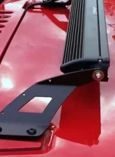 Motobilt 20" LED Single Row Hood Mounts Jeep Wrangler JK 2007-2018                                     - MB2032 - Image 4