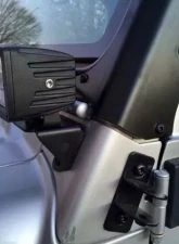 Motobilt A-Pillar Light Mounts Jeep Wrangler TJ | TJ Unlimited 1997-2006                                     - MB2033 - Image 5