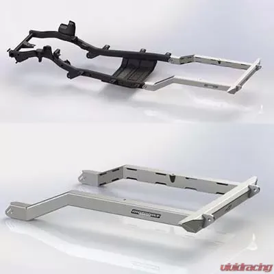 Motobilt Frame Back Half Kit w/ Stubby Bumper Jeep Wrangler TJ Unlimited 2004-2006 - MB3020-S