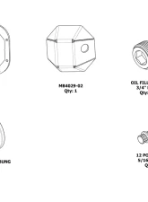 Motobilt Dana 30 DIY DIFF Cover                                     - MB4029-DIY - Image 2