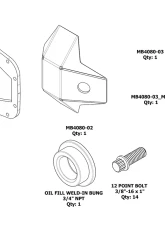 Motobilt Ultimate Dana 60 DIY DIFF Cover                                     - MB4080-DIY - Image 3