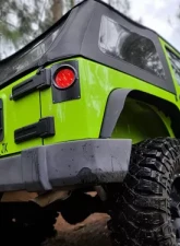 Motobilt Round Tail Light Conversion Kit Jeep Wrangler JK | JKU 2007-2018                                     - MB5506 - Image 7