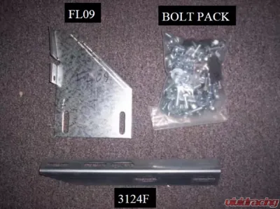 Owens Products Silver Transender Running Boards Mounting Brackets Kit Dodge Ram 1500 | 2500 | 3500 Standard Cab 1994-2002 - 10-1154