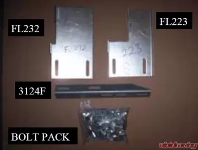 Owens Products Silver Running Board Mounting Brackets Kit Nissan NV 2012-2017 - 10-1213