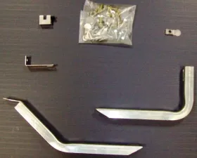 Owens Products Silver 67691-01 Running Board Mounting Brackets Kit Nissan Pathfinder 2013-2018