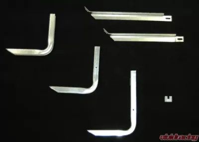 Owens Products 4" Riser Silver ClassicPro Series Running Board Mounting Brackets Dodge Sprinter 144" Wheel Base 2007-2009 - 10-1270