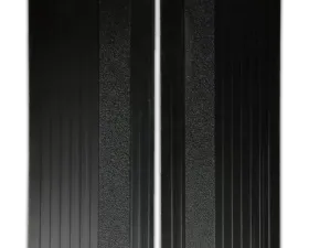 Owens Products 6.5 x 16 Black Rectangular Extruded Aluminum Owens Classic Aluminum Mud flaps Universal Fit