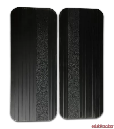 Owens Products 6.5 x 16 Black Rectangular Extruded Aluminum Owens Classic Aluminum Mud flaps Universal Fit - C7000RMFB