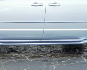 Owens Products Gray Glastep Custom Molded Fiberglass Running Boards Volkswagen Routan | Dodge Grand Caravan 2008-2017