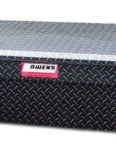 Owens Products Full Size Black Powder Coat Diamond Tread Aluminum Garrison Series Crossover Style Truck Tool Box                                     - 41016B - Image 3