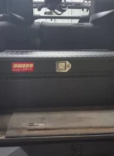 Owens Products 36" Black Powder Coat Diamond Tread Aluminum Truck Jeep Tool Box Garrison Series Utility Chest                                     - 44003B - Image 3