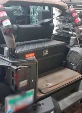 Owens Products 36" Black Powder Coat Diamond Tread Aluminum Truck Jeep Tool Box Garrison Series Utility Chest                                     - 44003B - Image 2