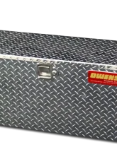Owens Products 29" Black Powder Coat Diamond Tread Aluminum Truck Jeep Tool Box Garrison Series Utility Chest                                     - 44025B - Image 3