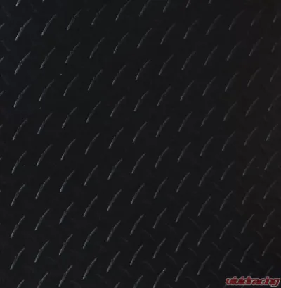 Owens Products 36" Diamond Tread Black Aluminum Powder Coat Truck Tool Box Garrison Series Underbody Chest - 47002B