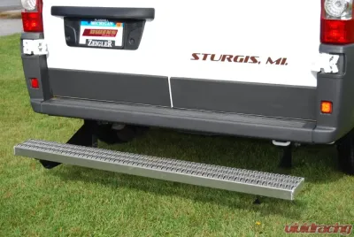 Owens Products Bright Aluminum Owens Commercial Rear Step Grip Strut Ram Promaster Full Van 2014-2018 - 82342