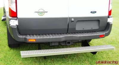 Owens Products Bright Aluminum Owens Commercial Rear Step Grip Strut Ford Transit Full Size Van 2015-2018 - 82343