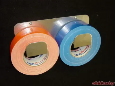 Owens Products RaceMates Double Roll Smooth Mill Finish Aluminum Tape Holder - 39131