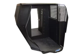 Owens Products 1.125 W x 35.125 D x 39.563 H Mill Finish Aluminum Explorer Interceptor Rear Seat Insert Dog Crate Professional K9 Series Divider Ford Explorer 2011+