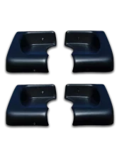 Owens Products Black Molded TPO TranSender Running Boards End Caps                                     - 7600EC - Image 3