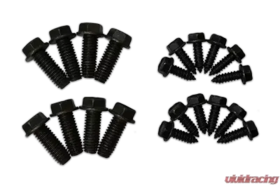 Owens Products Black Stone Guards Bolt Pack 20 Pieces - BP01B
