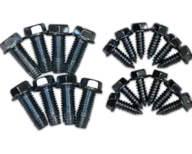 Owens Products Silver Stone Guards Bolt Pack 20 Pieces