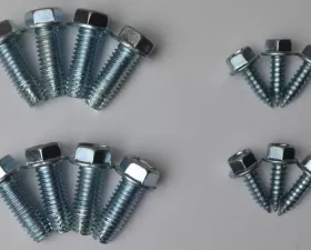 Owens Products Silver Stone Guards and End Caps Bolt Pack 14 Pieces