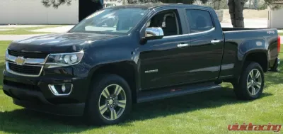 Owens Products 2" Riser Black Aluminum ClassicPro Series Extruded Running Boards Colorado | Canyon w/o Flares Crew Cab 2015-2021 - OC7080ECX2B