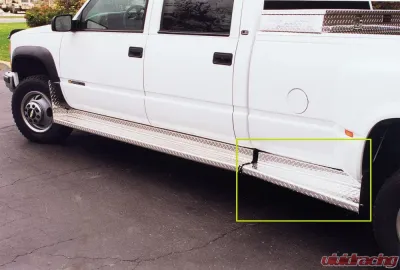 Owens Products 2" Riser Aluminum ClassicPro Series Diamond Running Boards Chevrolet | GMC C/K 8 Ft Long Bed 1988-1998 - OC9136EDX1
