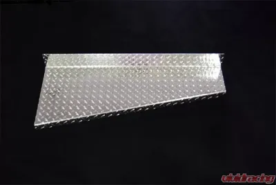Owens Products 4" Riser Aluminum ClassicPro Series Diamond Running Boards Dodge Ram 2500 | 3500 8 Ft Long Bed Board 1994-2002 - OC9435EDX