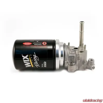 T1 Race Development GT1R Oil Filter Adapter with  Racing Filter Nissan GT-R R35 2009-2021 - GT1R Oil Filter Conversion