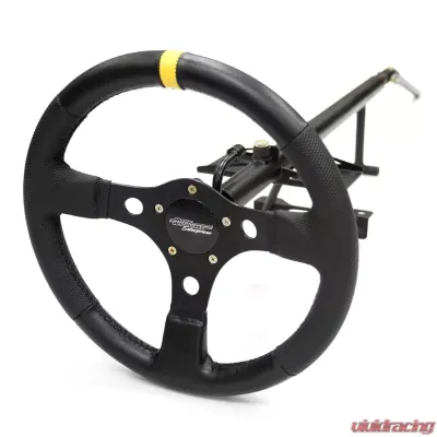 T1 Race Development GT1R Steering Wheel Kit - 2 Button Nissan GT-R R35 09-20 - GT1R Steering Column Kit (2BT)