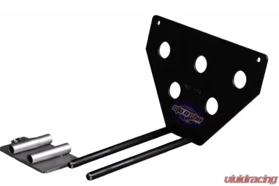 STO N SHO Front License Plate Bracket w/ Silver Base Plate Jaguar F-Pace S/R Sport 2017-2020 - SNS99a-s