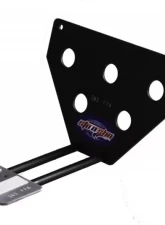 STO N SHO Front License Plate Bracket w/ Silver Base Plate Jaguar F-Pace S/R Sport 2017-2020                                     - SNS99a-s - Image 2