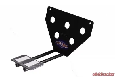 STO N SHO Front License Plate Bracket w/ Silver Base Plate Jaguar F-Pace S/R Sport 2017-2020 - SNS99a-s
