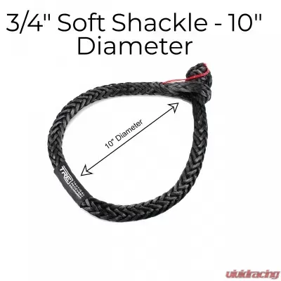 Soft Shackle Lime Green 30,000 lb. Capacity 10 Inch Diameter TRE-Tactical Recovery Equipment - TRE-SS-LG