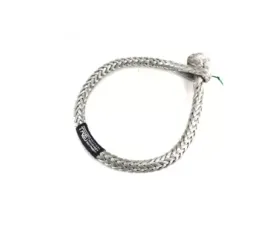 Soft Shackle Silver 30,000 lb. Capacity 10 Inch Diameter TRE-Tactical Recovery Equipment
