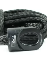1/4 Inch x 50 ft. Black Winch Rope & Black Safety Thimble TRE-Tactical Recovery Equipment                                     - TRE-WR-14BK50 - Image 2