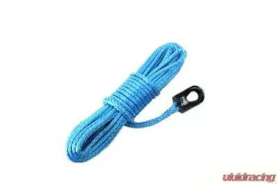 3/8 Inch Blue Winch Rope and Safety Thimble 100 Foot Roll TRE-Tactical Recovery Equipment - TRE-WR-38BL100