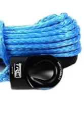 3/8 Inch Blue Winch Rope and Safety Thimble 85 Foot Roll TRE-Tactical Recovery Equipment                                     - TRE-WR-38BL85 - Image 2