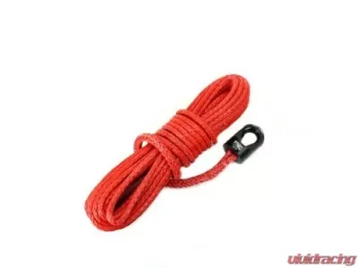 3/8 Inch Red Winch Rope and Safety Thimble 100 Foot Roll TRE-Tactical Recovery Equipment - TRE-WR-38RD100