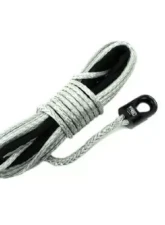 3/8 Inch Silver Winch Rope and Safety Thimble 85 Foot Roll TRE-Tactical Recovery Equipment                                     - TRE-WR-38SV85 - Image 2