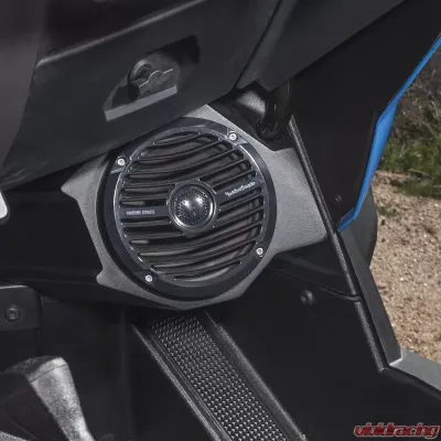 Rockford Fosgate Stage 4 600 Watt Stereo | Front | Rear Speaker | Subwoofer Kit Polaris RZR Models - RZR-STAGE4