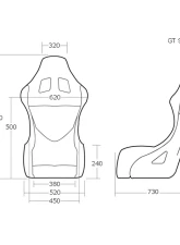 Cobra Suzuka Pro-Fit GT GRP - FIA 8855-1999 - Pro-Fit - Black Spacer Fabric all over                                     - C SUPF-X-BKS-GRP - Image 2