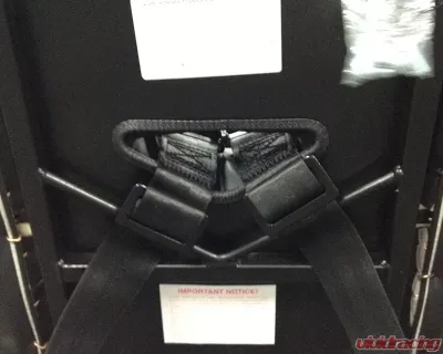 Cobra Daytona Reclining Seat - Black Spacer Fabric - integrated 6-point sub strap - C DAY-S-BK