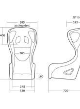 Cobra Evolution Pro-Fit Standard GRP - FIA 8855-1999 - Pro-Fit - Black Spacer Fabric all over                                     - C EVPF-S-BKS-GRP - Image 3