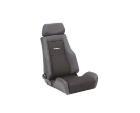 Cobra Lemans Heritage Reclining Seat - Black Leather all over