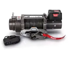 Warn 12 Volt 12000 LB Cap 100 Ft Spydura Synthetic Rope