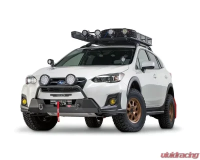 Warn Industries Semi-Hidden Kit Grill Guard Tube Subaru Crosstrek | Forester 2018+ - 106236