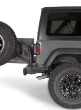 Warn Industries Elite Series Rear Bumper Tire Carrier Compatible Jeep Wrangler JL 18-20                                     - 102190 - Image 2